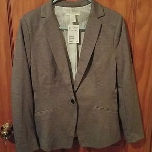 Grey womens blazer